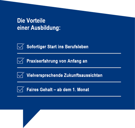 Vorteile Ausbildung