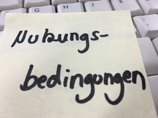 Nutzungsbedingungen