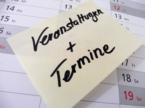 Link zur Seite: Veranstaltungen und Termine